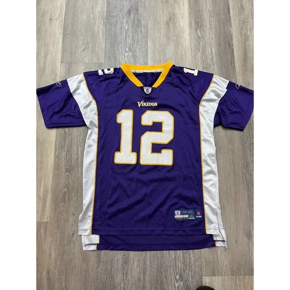 Vintage Reebok Percy Harvin Minnesota Vikings NFL Jersey Kids XL/Adult M - Picture 1 of 3